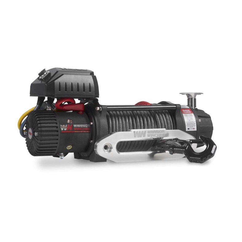 Elektrische Seilwinde Warrior Severe Duty Winch T1000 10000 4,5 t 12V Kunststoffseil IP68