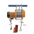 Electric winch hoist wire rope hoist with radio remote...