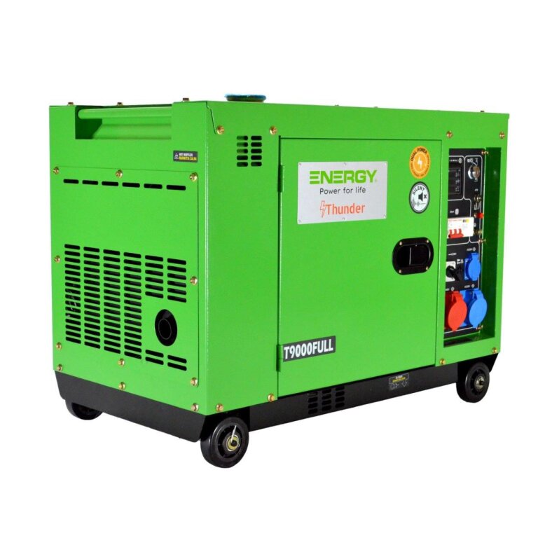 Diesel Stromerzeuger für Hausabsicherung ENERGY T9000 FULL POWER