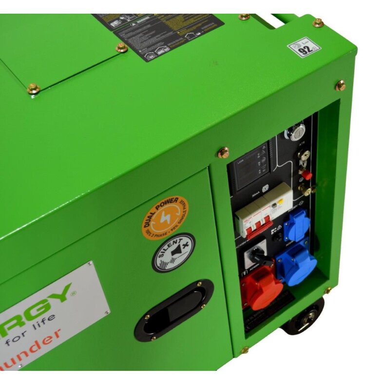 Diesel-Stromaggregat DUAL 9000 ✓ Kurze Lieferzeit ✓ Stromerzeuger