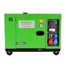 energy t9000 diesel generator full power 9 kva 400v/230v