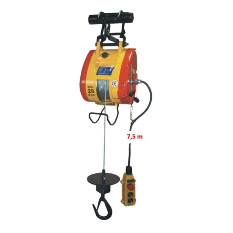 kiowinch construction hoist 300kg 29m 14m/min 230v