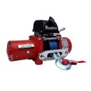 Electric winch runva 9500 Short Drum 4.3 t 12 v plastic rope