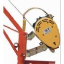 Mounting plate for construction hoist