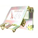 Mounting plate for construction hoist