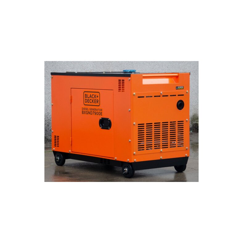 BLACK+DECKER BXGND6300E Diesel Stromaggregat FULL POWER 6500 Watt 230V