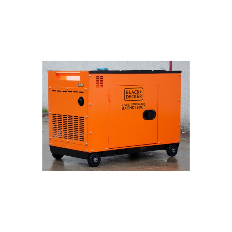 BLACK+DECKER BXGND6300E Diesel Stromaggregat FULL POWER 6500 Watt 230V