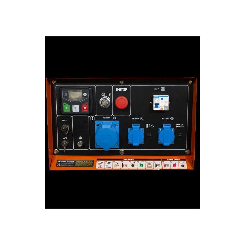 BLACK+DECKER BXGND6300E Diesel Stromaggregat FULL POWER 6500 Watt 230V