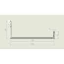 Universal mounting plate mounting plate for narrow winches like Short Drum