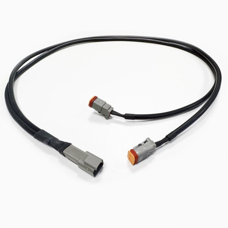 DT connector with 2-way distributor 100cm