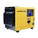 KOMPAK Diesel Stromaggregat 5500 Watt 230V