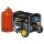 KOMPAK Dual Fuel Gas Benzin 3300 Watt Stromaggregat 230V