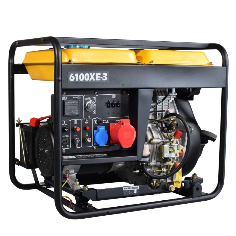 KOMPAK Diesel Generator 6,9 kVA 230V/400V