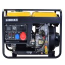 kompak diesel generator 6100xe-3 6,9 kva 400v/230v