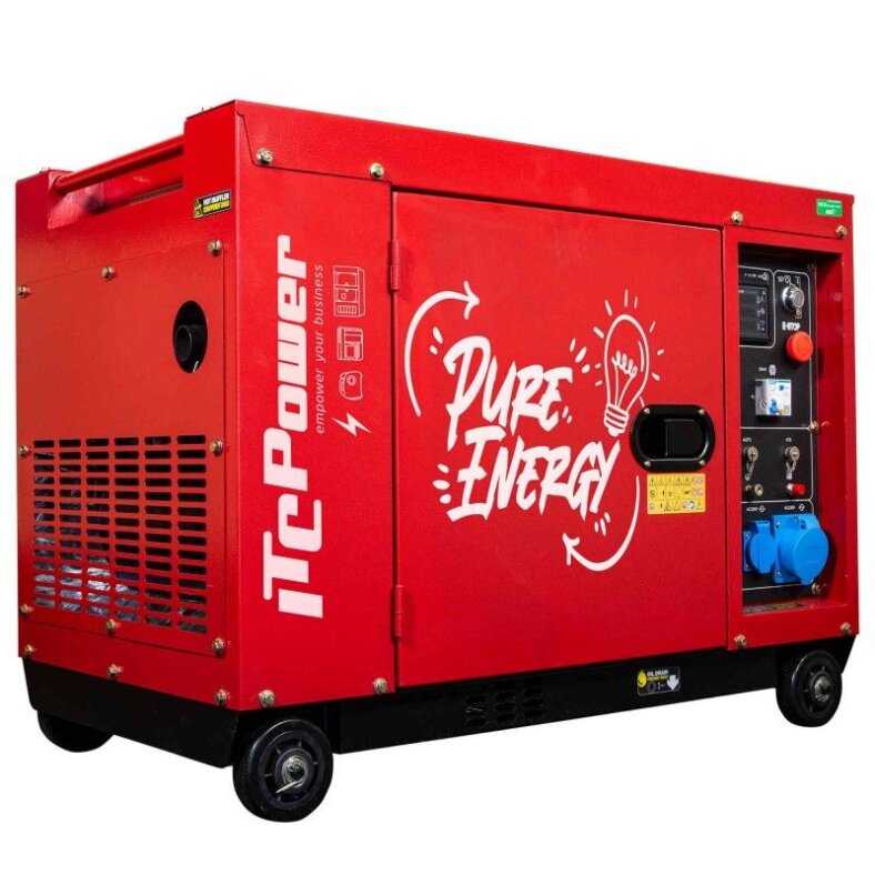 ITC POWER 8000D Diesel Stromaggregat 6500 Watt 230V Sonderedition
