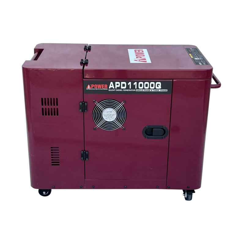Ai Power Diesel Stromaggregat Full Power 9 KVA APD11000Q 400V/230V