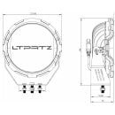 ORKAN 9 Inch 140° - High Beam Headlight E-Approval
