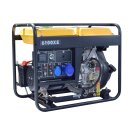 kompak diesel generator 6100xe 5500 watt 230v