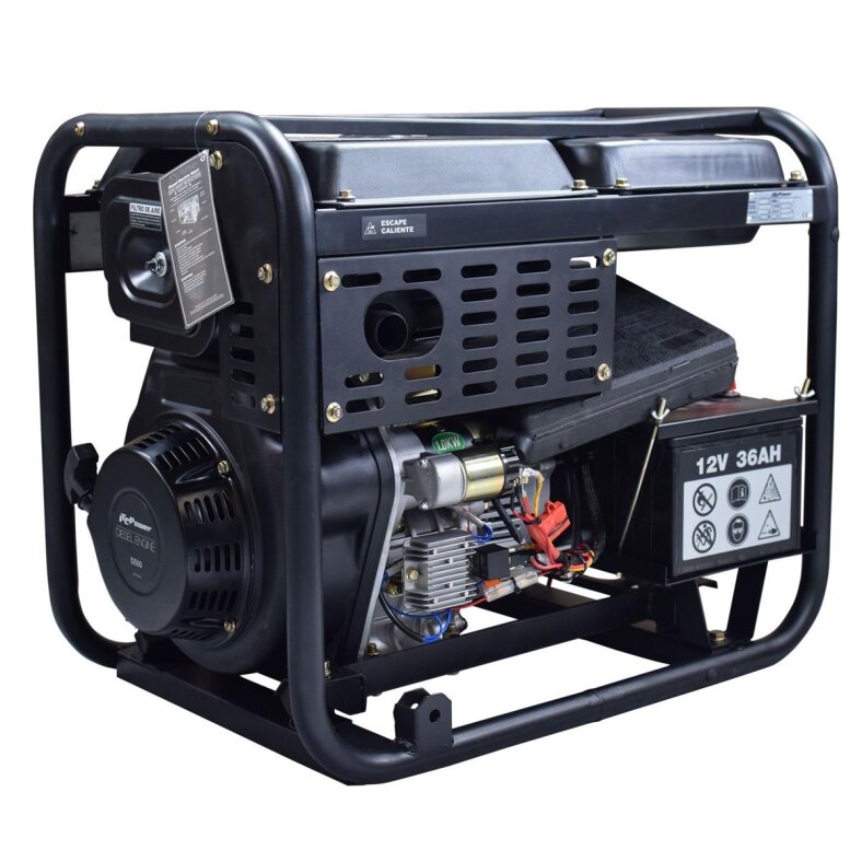 ITC POWER Full POWER Generator Diesel 8 KVA DG7800LE-T 230&400 V