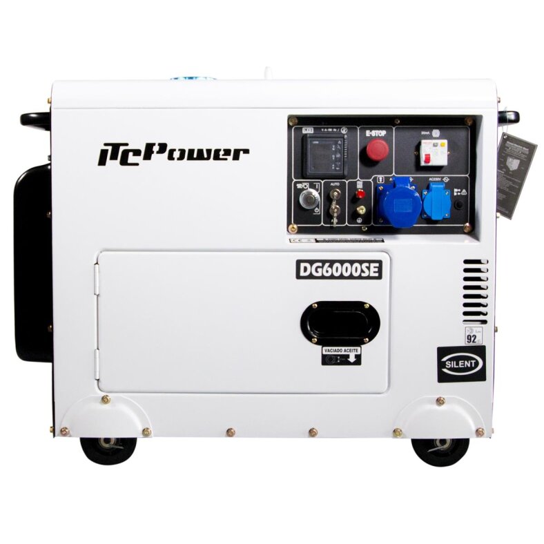 ITC POWER Diesel Stromaggregat 6500 Watt 230V