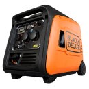 BLACK+DECKER Inverter Stromaggregat Benzin 3900 Watt 230V E-Start Funkstart ATS