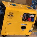 kompak "WAGNER-Edition" diesel generator full power 8 kva kw8000se-t 230v/400v
