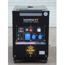 KOMPAK Diesel Stromaggregat 6,5 kW KD8000SE-B 230V 25L Tank inkl. Wartungsset SP-KITMAN-D400
