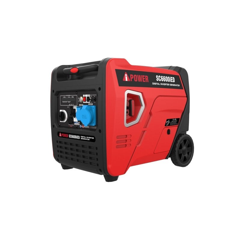 AiPOWER SC6600iED-O Dual Fuel Inverter Generator Gasoline 6000 Watt Gas 5500 Watt 230v