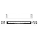 Flat-X 16 Inch AMBER - High Beam Headlight Lightbar with E-Approval