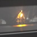 Flat-X 9 Inch AMBER - High Beam Lightbar with E-Approval