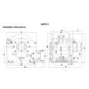 runva hwt015 1.5 ton marine winch crane hydraulic heavy duty