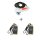 Electric winch runva 9500 Short Drum 4.3 t 24 v steel cable