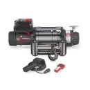 Warrior Severe Duty Electric Winch t1000 14500 6.5 t 24 v steel cable waterproof to ip68