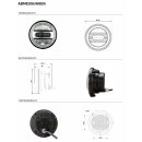 5 3/4 Inch LED Main Headlight HL55 Gen. 2 LHD E-mark