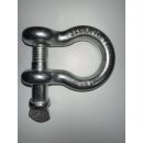 Shackle - curved with screw pin - 3.25 t payload 5/8"
