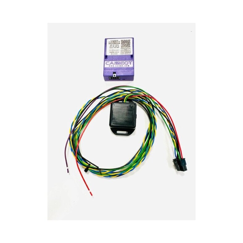 CAN Bus control unit for high beam including contactless reader