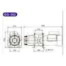 kiowinch construction hoist 58m lifting height 300kg 20m/min 230v