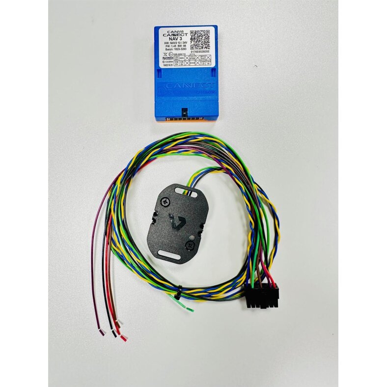 Can Bus Control Unit for Reverse Gear and Ignition including Contactless Reader