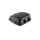 Horizontal Roof Penetration, Double, 6-10 mm Cables Black