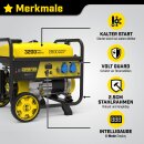 CHAMPION Stromerzeuger 3200 Watt Benzin 2x 230V