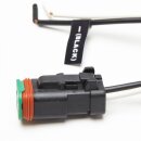 LED Connection Cable with Deutsch Connector DT 2-Pin Female