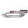 Aluminum rope window Warrior silver with red logo