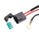 Kabelbaum für zwei Zusatzscheinwerfer mit 4 Pin DT Stecker - NUR PASSEND für Scheinwerfer LP-TRX3-7E und LP-RRDL9E-BL