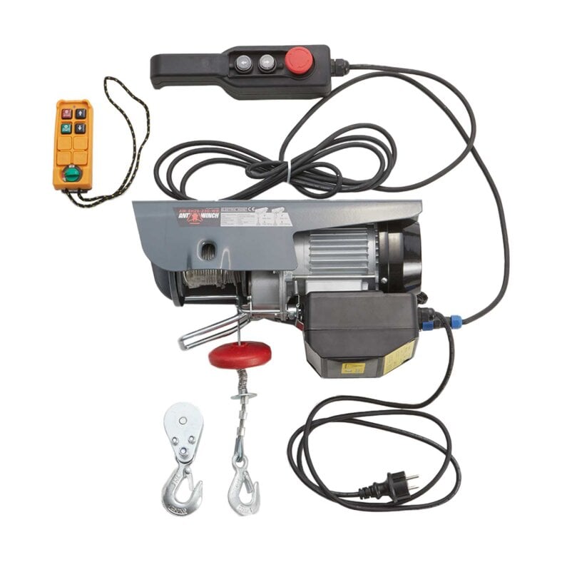 ANTWINCH Electric Hoist with wireless remote control 230V 500/990kg