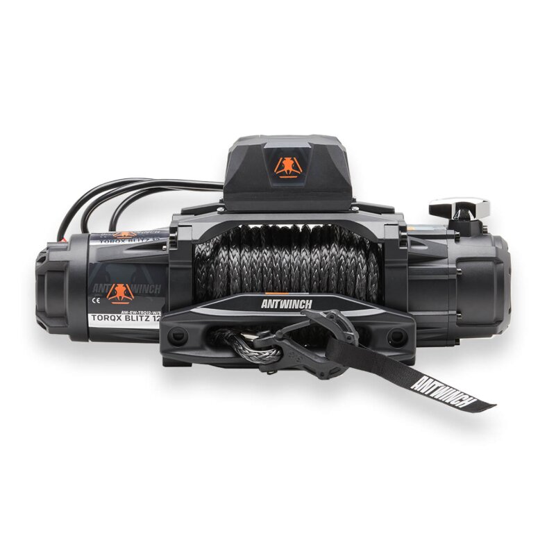 Elektrische Seilwinde ANTWINCH TORQX  BLITZ 12 Kunststoffseil 12000 LB 5,4 t 12 V