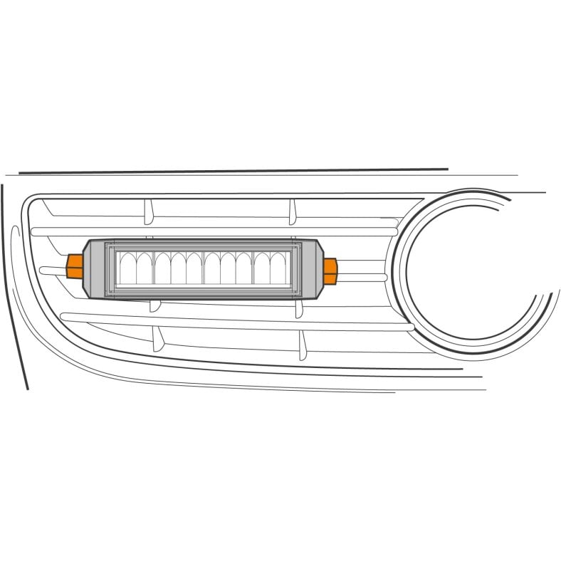 VW T5.1 Transporter - Kühlergrill Integrationskit