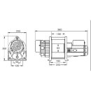 kiowinch construction hoist winch 71m lifting height 200kg 11-16m/min 230v