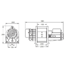 kiowinch construction hoist winch 120m lifting height 200kg 11-16m/min 230v