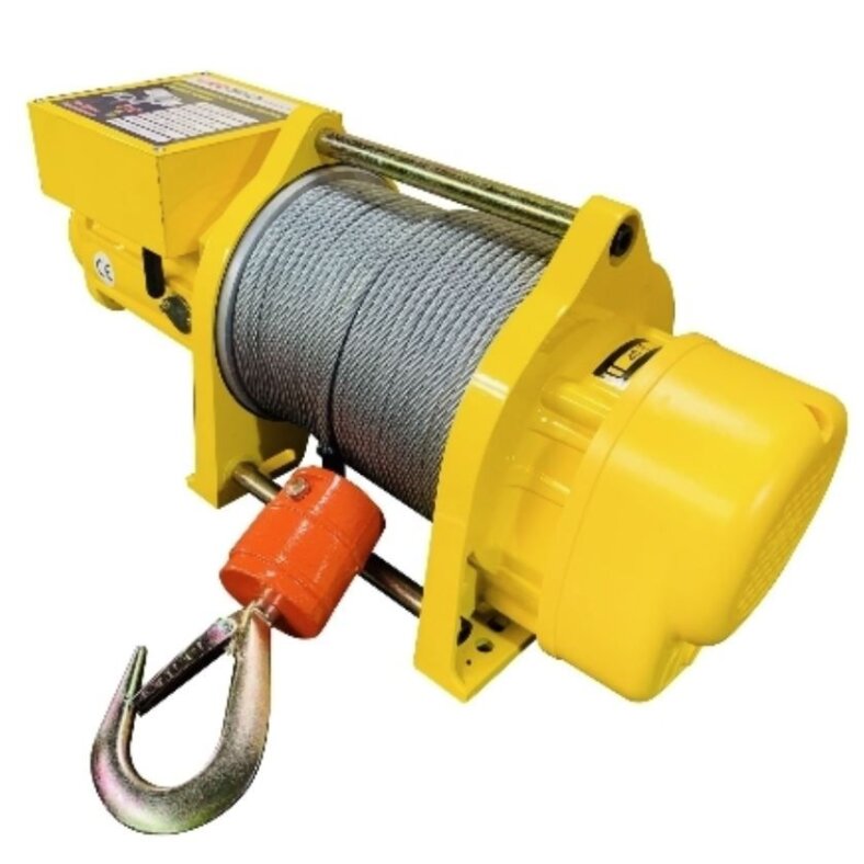 KIOWINCH CKW-300-L Elektroseilwinde Hubwinde Zugwinde 70m 300kg 16-25m/min 230V mit Funkfernbedienung