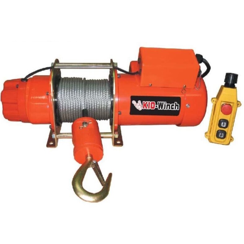 KIOWINCH GH 300 Elektroseilwinde Hubwinde Zugwinde 30m 300kg 22-37m/min 230V